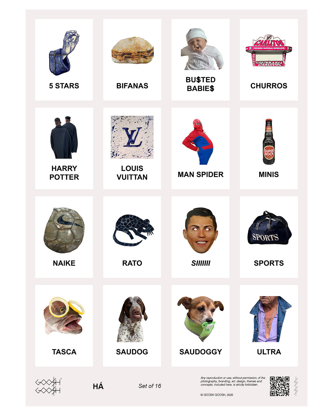 HÁ - Postcard Collection (Set of 16)